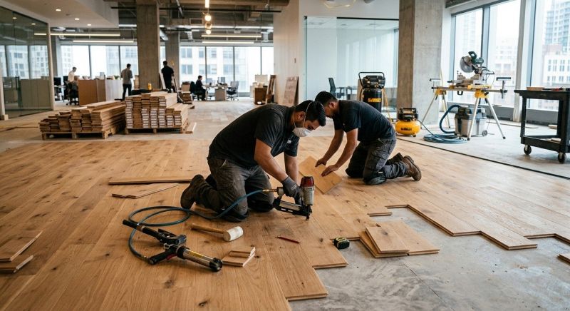 Commercial Hardwood Service in New Albany, OH