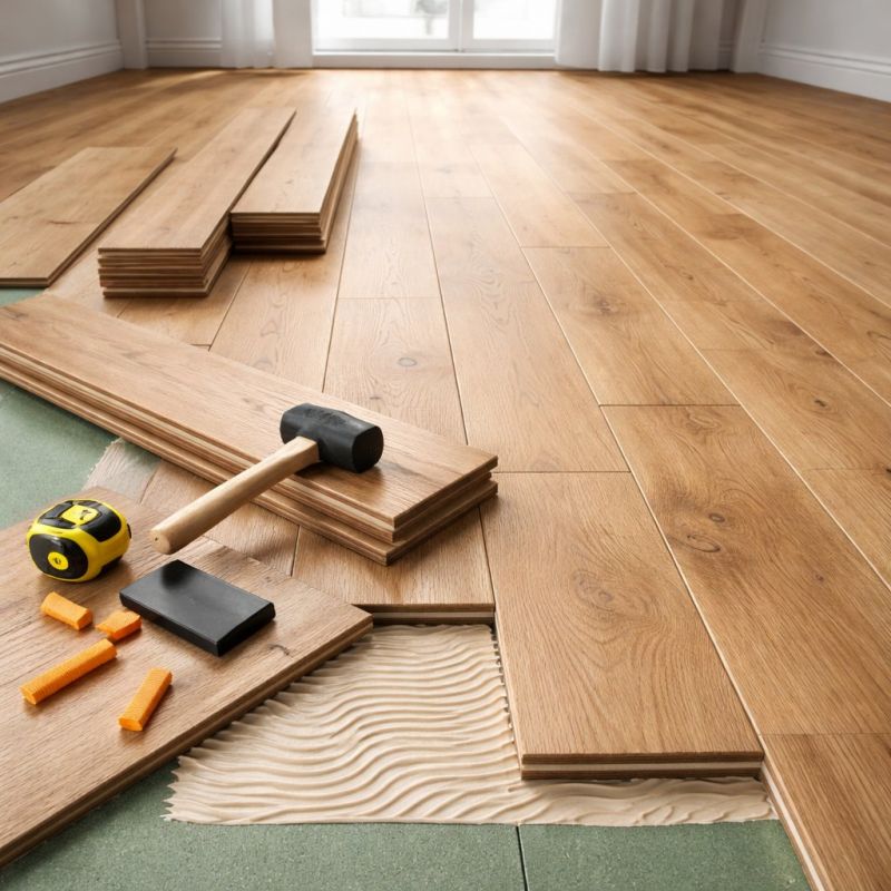 Engineered Wood Installation in Pickerington, OH