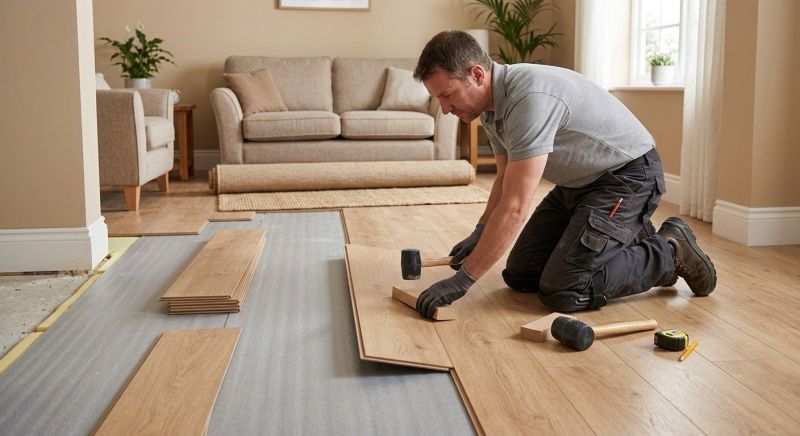 Laminate Floor Installation in Fairfield County, OH