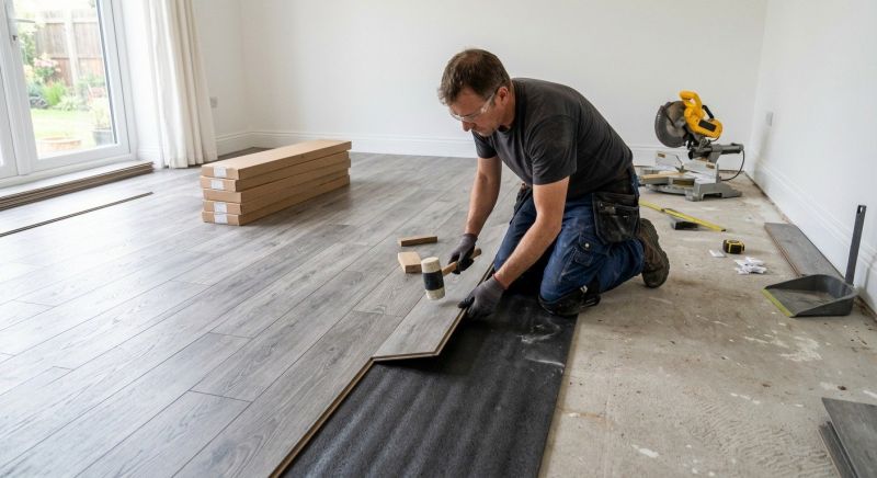 Laminate Floor Installation in Heath, OH
