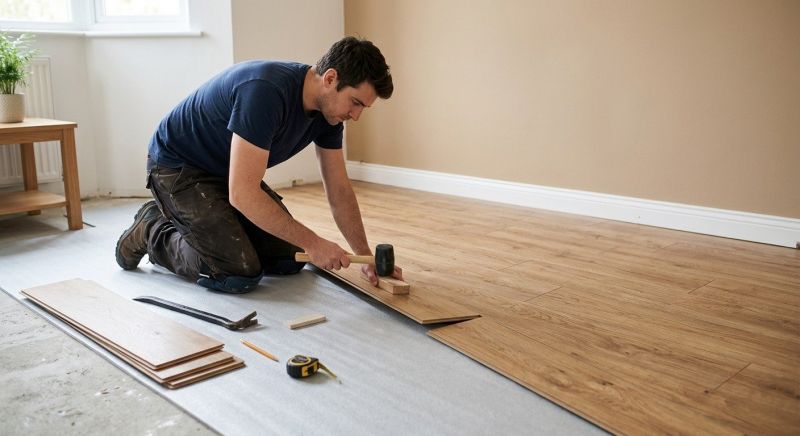 Laminate Floor Installation in Pickerington, OH