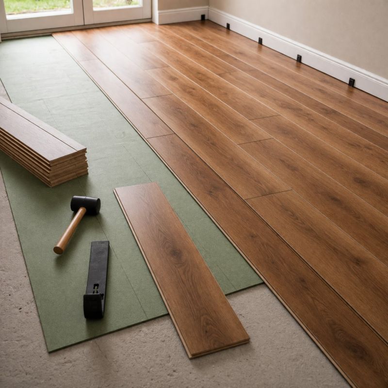 Laminate Floor Replacement in Carroll, OH