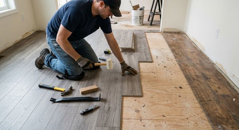 Laminate Floor Replacement in Granville, OH