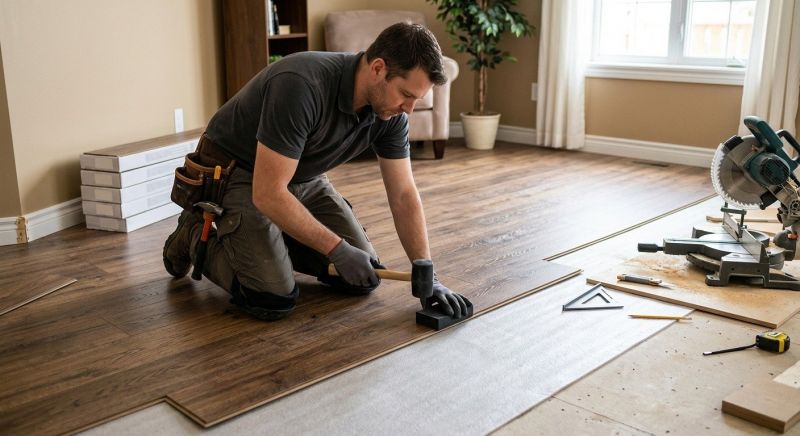 Laminate Floor Replacement in Heath, OH