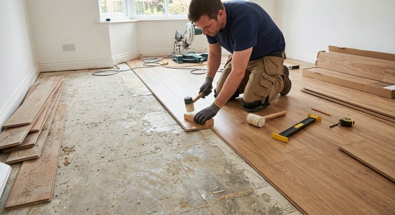 Laminate Floor Replacement in Pickerington, OH