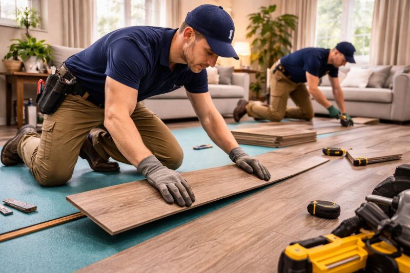 Laminate Flooring Replacement in Pickerington, OH