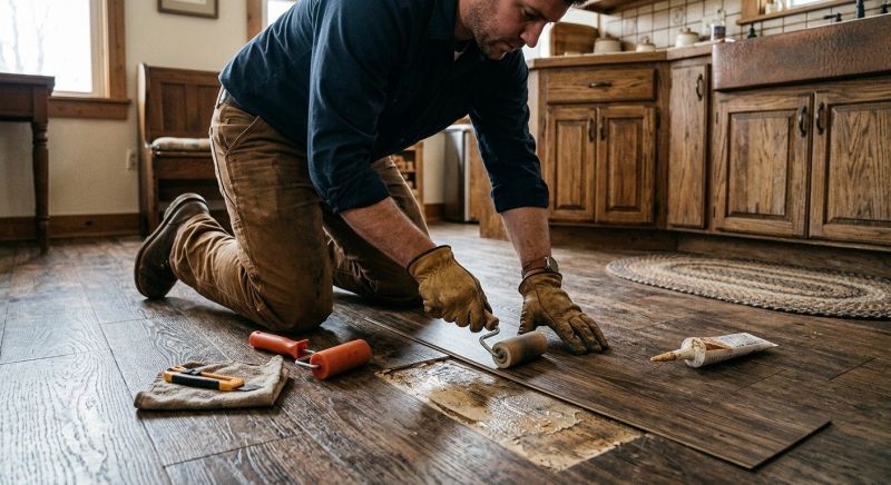 Linoleum Floor Installation in Lewis Center, OH