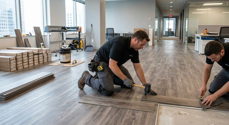 Linoleum Floor Installation in Licking County, OH