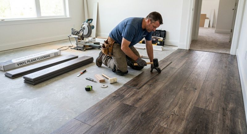 Linoleum Floor Installation in Westerville, OH