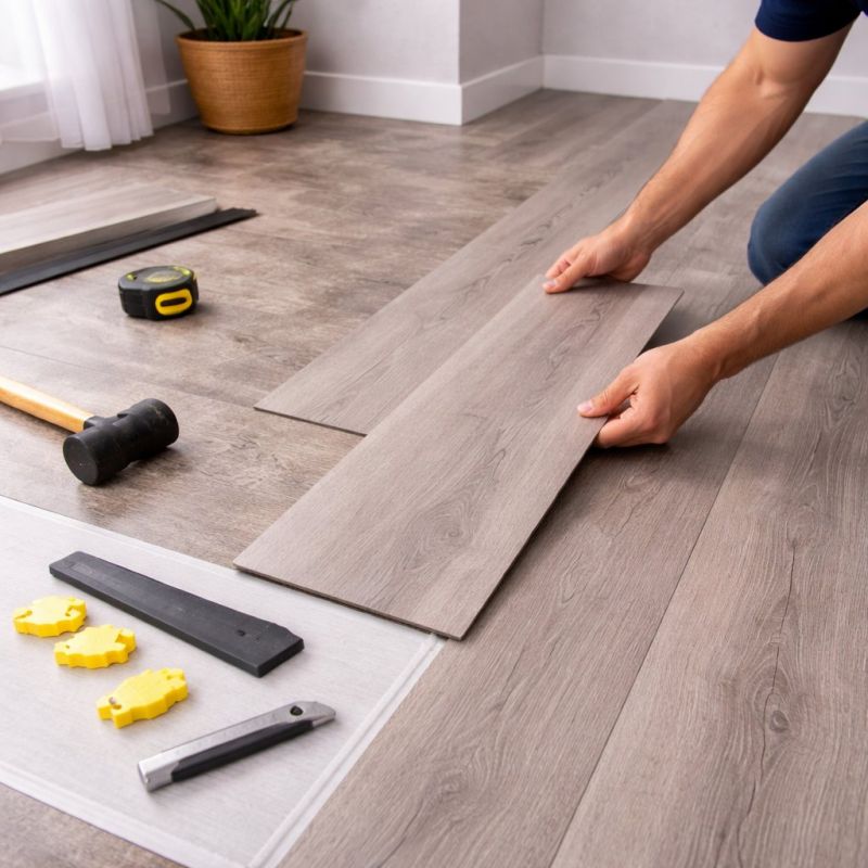 Luxury Vinyl Tile Installation in Galloway, OH