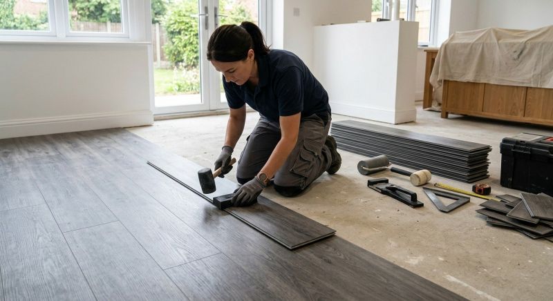 Lvp Flooring Installation in Pickerington, OH
