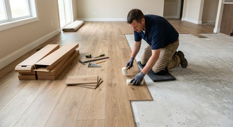 Lvp Flooring Installation in Pickerington, OH