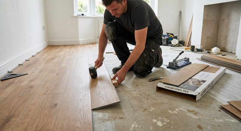 Lvt Flooring Installation in Galloway, OH