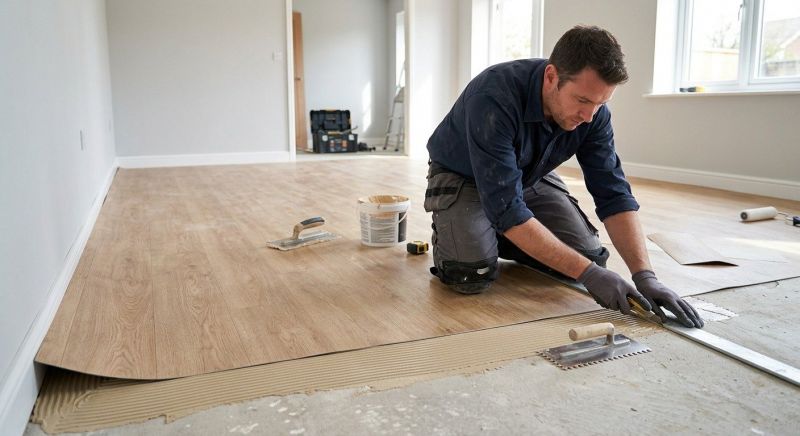 Sheet Flooring Installation in Columbus, OH