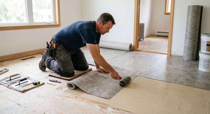 Sheet Flooring Installation in Galloway, OH