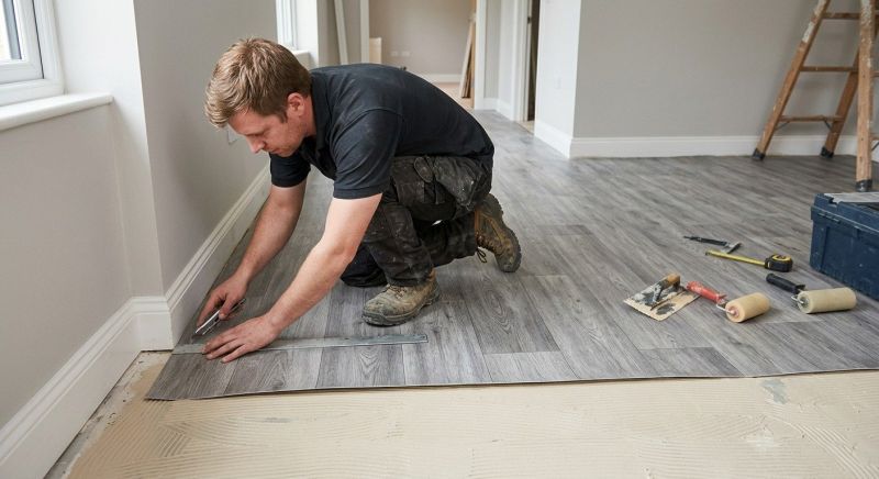 Sheet Vinyl Installation in Pickerington, OH