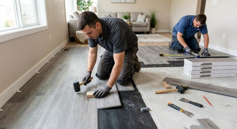 Vinyl Flooring Installation in Carroll, OH