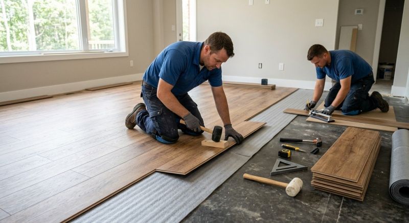 Vinyl Flooring Installation in Galena, OH