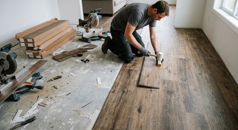 Vinyl Flooring Installation in Lancaster, OH