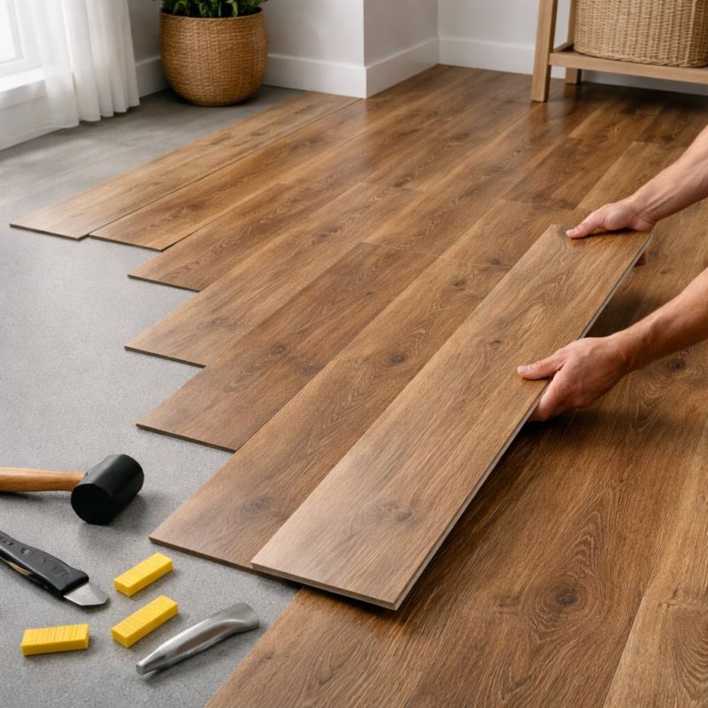 Vinyl Plank Floor Installation in Pickerington, OH